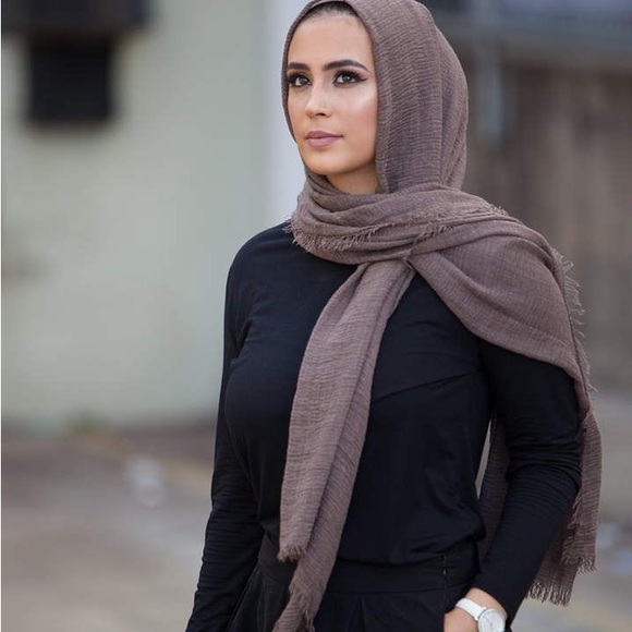 VERONA WOMEN SCARF MAUVE COLOUR 🫶🏻 - Picture 2 of 3